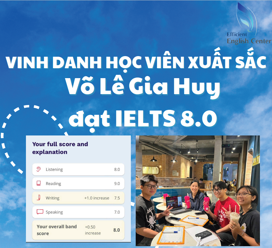 Vinh danh học vi&ecirc;n EEC đạt chứng chỉ IELTS điểm cao